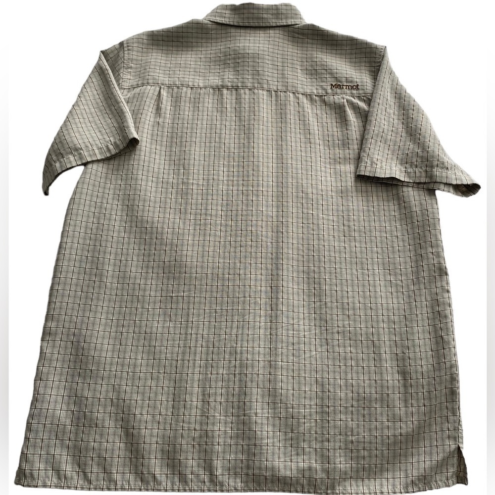 Marmot short sleeve button down size Medium - Picture 2 of 8